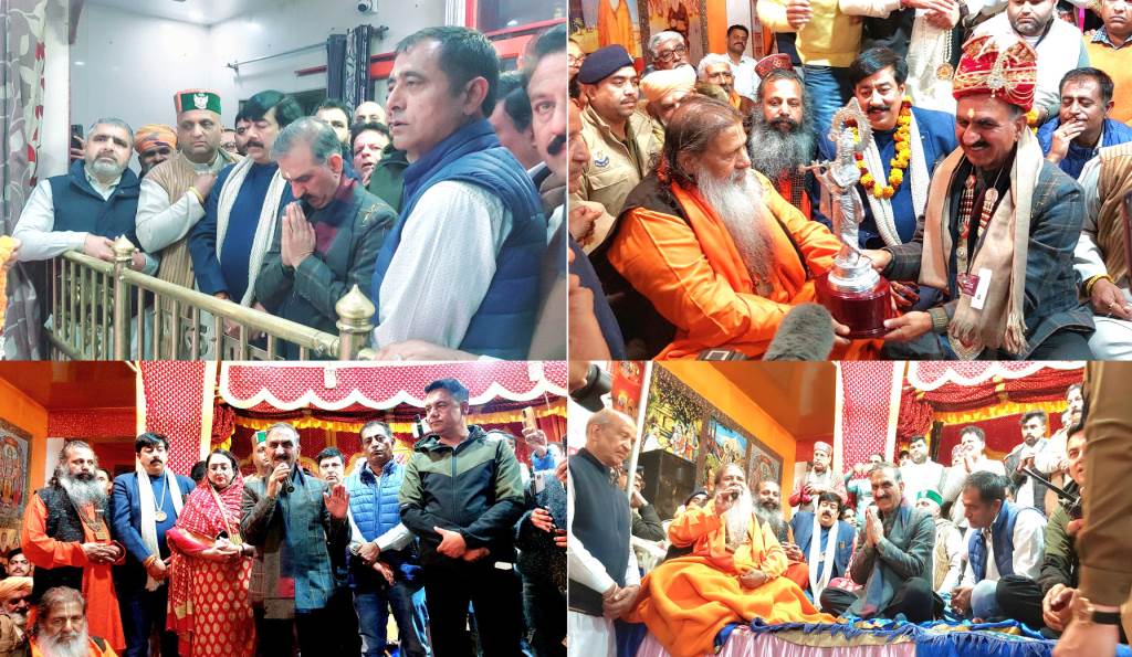CM participates in the religious festival at Shri Radhakrishna Temple Kotla Kalan State government committed to public service in the spirit of Karma Yoga as preached in the Gita CM
